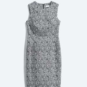 Calvin Klein dress size 12. Black and white pattern. Never worn, NWT.
